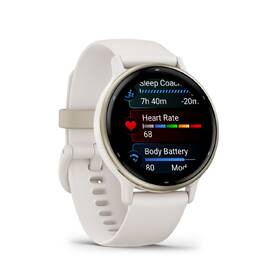 Inteligentné hodinky Garmin vívoactive 5 - Cream Gold / Ivory Silicone Band 

 obrázok produktu 5 z 8