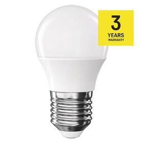 LED žiarovka EMOS Classic Mini Globe, 6,5 W, 806lm, E27, teplá biela 

 obrázok produktu 9 z 13