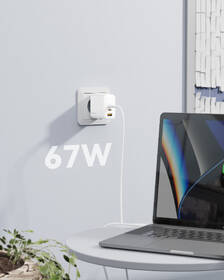 Nabíjačka do siete Voltme Revo 65 2xUSB-C, 1xUSB-A 65W biela

 obrázok produktu 1 z 2