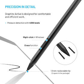 Stylus FIXED Graphite Active MPP 2.0 čierny

 obrázok produktu 3 z 10