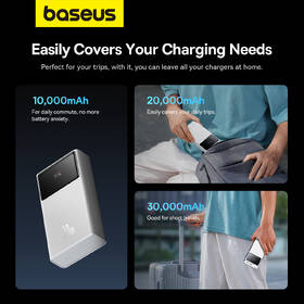 Powerbank Baseus Star-Lord 20000mAh 30W 2xUSB/USB-C biely

 obrázok produktu 10 z 16