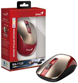 Myš Genius NX-7125 červená/zlatá

 obrázok produktu 4 z 4