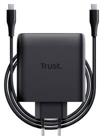 Nabíjačka do siete Trust MAXO 100W 2-Port GaN, USB-C čierny

 obrázok produktu 6 z 14