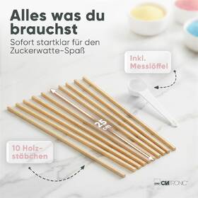 Výrobník cukrovej vaty Clatronic ZWM 3478 zelený

 obrázok produktu 8 z 10
