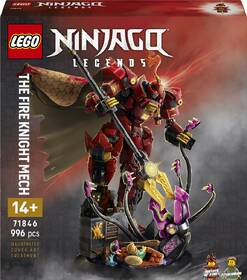 Stavebnica LEGO® NINJAGO® 71846 Robot Ohnivého rytiera 

 obrázok produktu 4 z 8