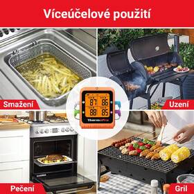 Teplomer do mäsa ThermoPro TP-930 oranžový

 obrázok produktu 4 z 4
