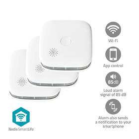Detektor dymu Nedis SmartLife Wi-Fi, 3ks biely

 obrázok produktu 6 z 10