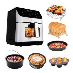 Fritéza teplovzdušná Tesla DualHeat QD65 XXL čierna/nerez

 obrázok produktu 10 z 14