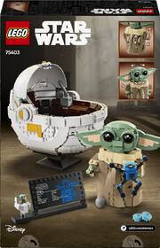 Stavebnica LEGO® Star Wars™ 75403 Grogu™ ve vznášejícím se kočárku 

 obrázok produktu 9 z 9