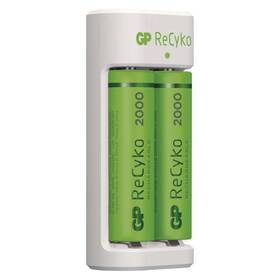 Nabíjačka GP Eco E211 + 2× AA ReCyko 2000 

 obrázok produktu 2 z 5
