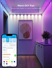 Bodové svietidlo Govee RGBIC LED String Downlights, 5m biele

 obrázok produktu 2 z 12