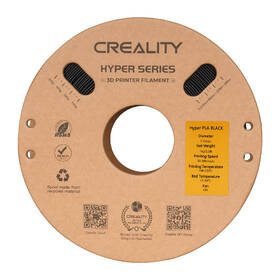 Tlačová struna (filament) Creality Hyper PLA 1kg čierny

 obrázok produktu 4 z 5