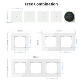 Vypínač IMMAX NEO SMART Nexa 2-tlačítkový, Zigbee 3.0, 230V, TUYA biely

 obrázok produktu 3 z 11