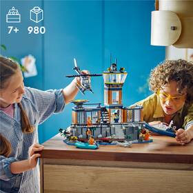 Stavebnica LEGO® City 60419 Policie a vězení na ostrově 

 obrázok produktu 6 z 9