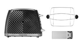 Hriankovač RUSSELL HOBBS 26390-56 Groove Black čierny

 obrázok produktu 1 z 9
