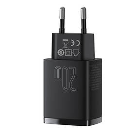 Nabíjačka do siete Baseus USB-A, USB-C, 20 W čierna

 obrázok produktu 3 z 7