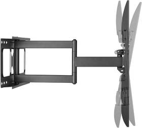 Držiak na TV STELL SHO 5620, polohovateľný, pre uhlopriečky 32" až 70", nosnosť 45 kg čierny

 obrázok produktu 5 z 14