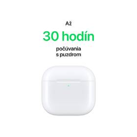 Slúchadlá Apple AirPods 4 s aktívnym potláčaním hluku 

 obrázok produktu 6 z 8