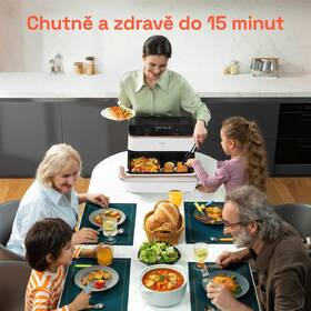 Fritéza teplovzdušná COSORI TF101S Dual Blaze TwinFry, 10 l biela

 obrázok produktu 14 z 33