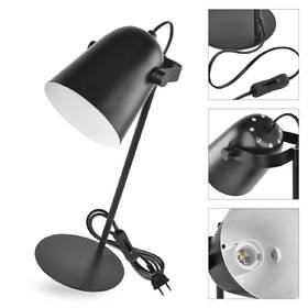 Stolná lampa EMOS Nina, max. 25 W, žiarovka E27, IP20 čierna

 obrázok produktu 7 z 8
