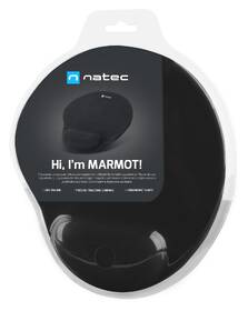 Podložka pod myš Natec Marmot, 24,5 × 22,5 cm čierna

 obrázok produktu 5 z 5