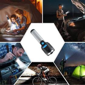 Lampáš Solight 150+150 lm, Li-Ion, USB 

 obrázok produktu 7 z 8