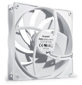 Ventilátor be quiet! Pure Wings 3 140mm PWM high-speed White 

 obrázok produktu 1 z 2
