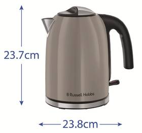 Rýchlovarná kanvica RUSSELL HOBBS 28511-70 Colours Plus Mocha sivá

 obrázok produktu 9 z 15