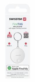 Lokátor Swissten Find Tag s funkciou Apple Find My biely

 obrázok produktu 6 z 6