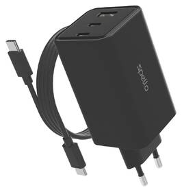 Sieťový adaptér Spello by Epico ForceBoost GaN SA100b 100W čierny

 obrázok produktu 1 z 7