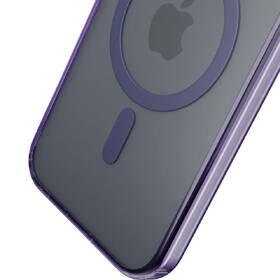 Kryt na mobil 3mk Frosty MagCase na Apple iPhone 13 čierny/fialový

 obrázok produktu 2 z 6