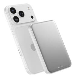 Powerbank Epico UltraPack Qi2 25W Slim 5000mAh hliníková Mag+  EM55 strieborná

 obrázok produktu 7 z 11