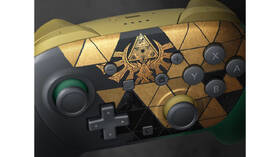 Bezdrôtový ovládač Nintendo Switch 2 Pro Controller The Legend of Zelda - 40th Anniversary Edition čierny/zelený

 obrázok produktu 5 z 6