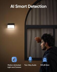 IP kamera Anker eufy S120, Solar Wall Light Cam biela

 obrázok produktu 5 z 6