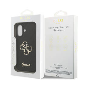 Kryt na mobil Guess PU Fixed Glitter 4G Metal Logo na Apple iPhone 17 čierny

 obrázok produktu 7 z 7