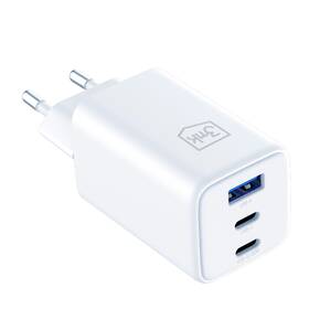 Nabíjačka do siete 3mk Hyper GaN 2xUSB-C/USB-A 65W biela

 obrázok produktu 2 z 6