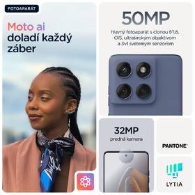 Mobilný telefón Motorola Edge 60 Fusion 5G 8 GB / 256 GB sivý

 obrázok produktu 4 z 20