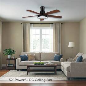Ventilátor stropný Rohnson R-8155 čierny/hnedý

 obrázok produktu 1 z 11