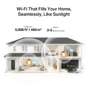Router Mercusys Halo E85X AX3000 Mesh Wi-Fi 6 (2-pack) biely

 obrázok produktu 2 z 5