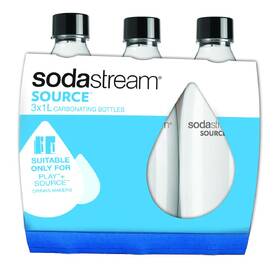 Fľaša SodaStream Lahev SOURCE/PLAY 3Pack 1l čierne/plast

 obrázok produktu 1 z 1