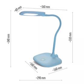 Stolná lampa EMOS STELLA modrá

 obrázok produktu 5 z 6