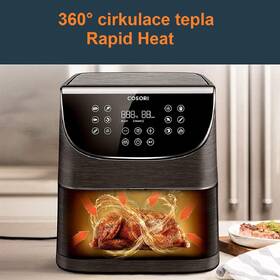 Fritéza teplovzdušná COSORI CS158 Premium Smart 5,5 l čierna

 obrázok produktu 3 z 12