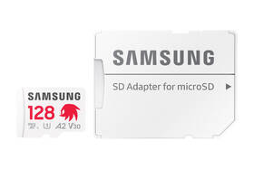 Pamäťová karta Samsung 128GB UHS-I U3 (180R/130W) Sonic the Hedgehog™+ SD adaptér biela

 obrázok produktu 5 z 8
