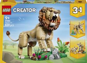 Stavebnica LEGO® Creator 3 v 1 31386 Divoké zvieratá: Majestátny lev 

 obrázok produktu 5 z 8