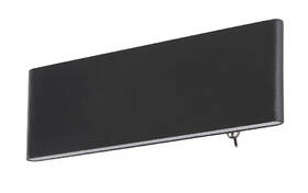 Nástenné svietidlo GLOBO Siegfried, 23 cm, LED, 8W čierne

 obrázok produktu 1 z 2