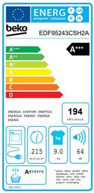 Sušička bielizne Beko EDF95243CSH2A biela

 obrázok produktu 1 z 7