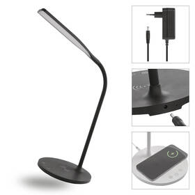 Stolná lampa EMOS OSCAR, 360 lm, stmievanie, 5,5 W, studená/teplá/neutrálna biela čierna

 obrázok produktu 5 z 10