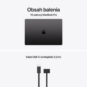 Notebook Apple CTO 16" s nanotexturou M5 Pro 18× CPU 20× GPU, 64 GB, 2 TB - kozmicky čierny SK 

 obrázok produktu 8 z 8