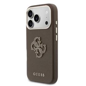 Kryt na mobil Guess PU Resin Logo na Apple iPhone 17 Pro Max hnedý

 obrázok produktu 2 z 6
