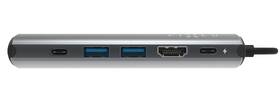 USB Hub FIXED USB-C FIXED HUB Pro, pre notebooky a tablety sivý

 obrázok produktu 3 z 11